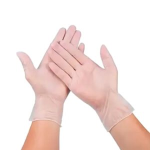 Guantes de vinilo transparente sin polvo de alta sensibilidad